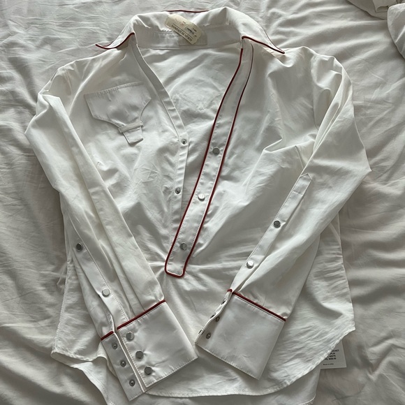 lorod asymmetrical placket shirt - Picture 2 of 3